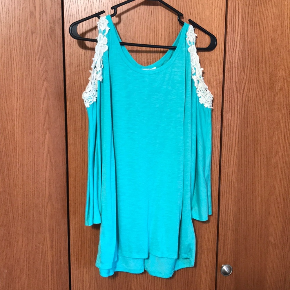 Mint colored Charlotte Russe Top